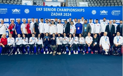 Trkiye Milli Karate Takm, Avrupa'nn zirvesinde!