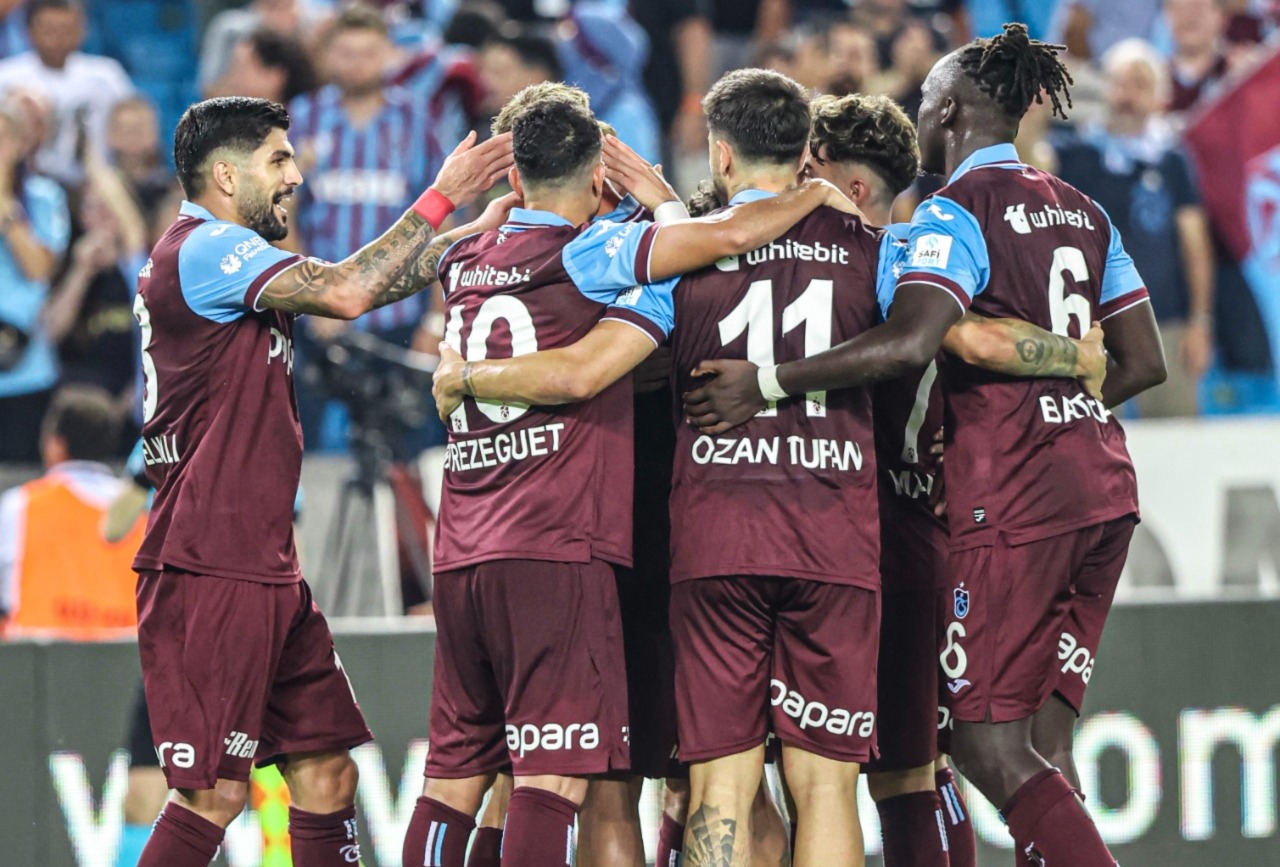 Trabzonspor-Rapid Wien ma�� resim