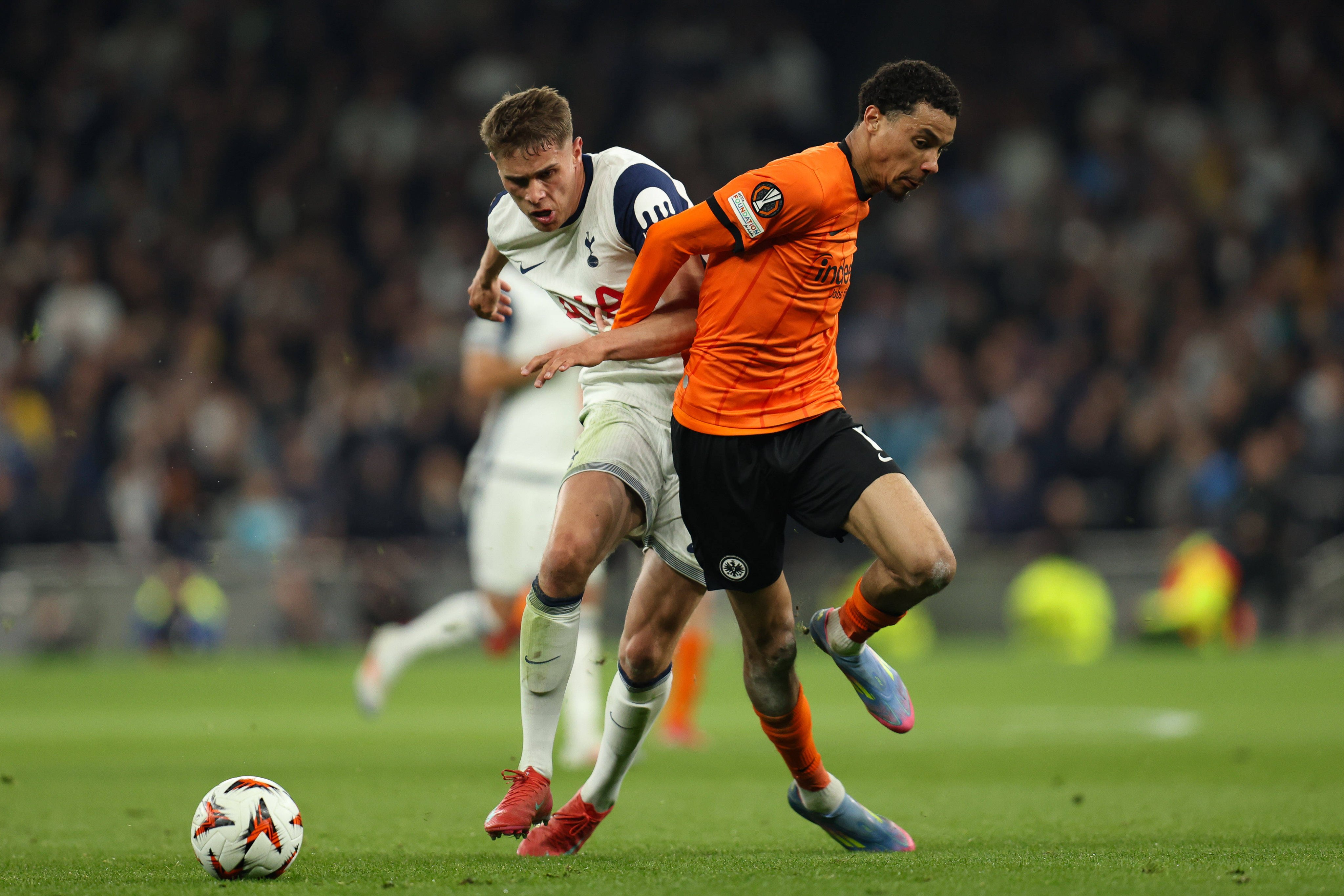 Eintracht Frankfurt-Tottenham Hotspur ma�� resim