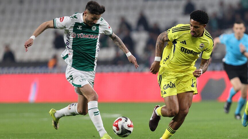 Konyaspor-Fenerbah�e ma�� resim