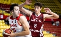 U16 milli basketbolcular, Letonya'yı devirdi