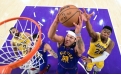 NBA play-off'larnda Nuggets, Lakers' yenerek seriyi 3-0 yapt