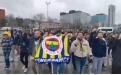 Fenerbah�eli y�neticiler ve taraftarlar �a�layan'da