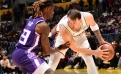 Luka ve LeBron toplam 58 att�, Lakers'�n yenilgi serisi sona erdi