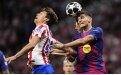 Barcelona kazand� ama tur Atletico Madrid'in