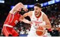 A Milli Basketbol Tak�m�, grubu nama�lup lider tamamlad� 